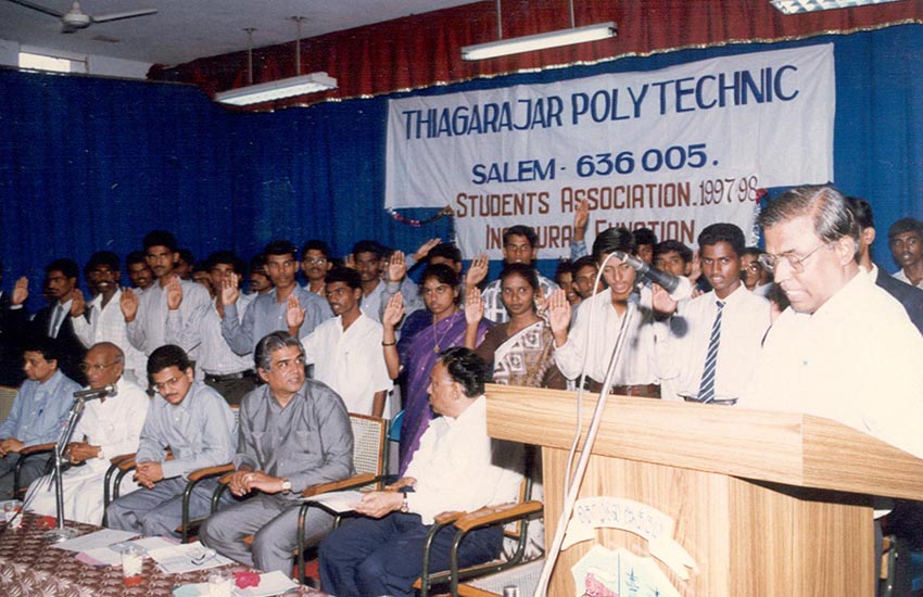 Inception of  Thiagarajar Polytechnic College